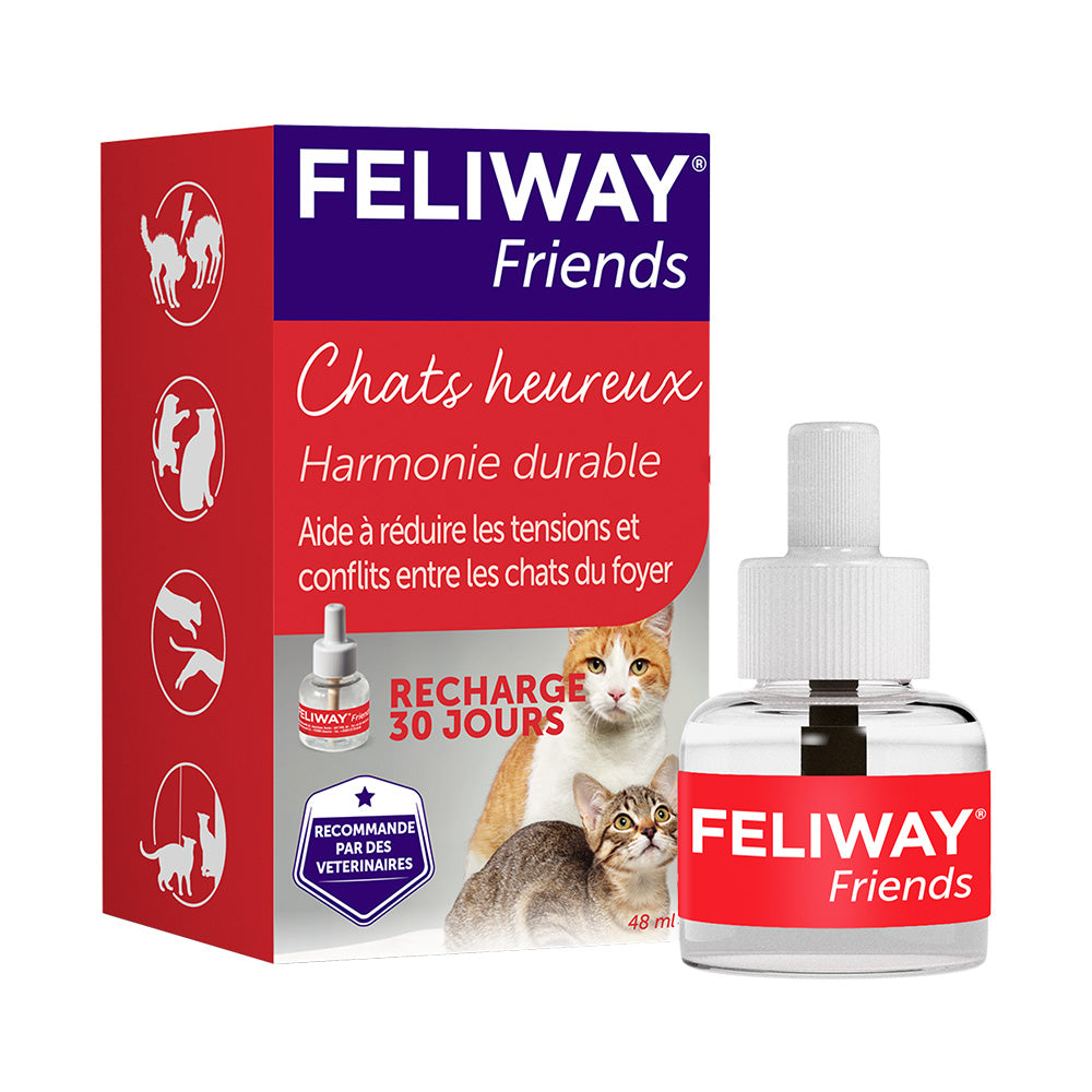 Feliway spray pour chat 60 ml : Hygiène et soin du chat FELIWAY animalerie  - botanic®